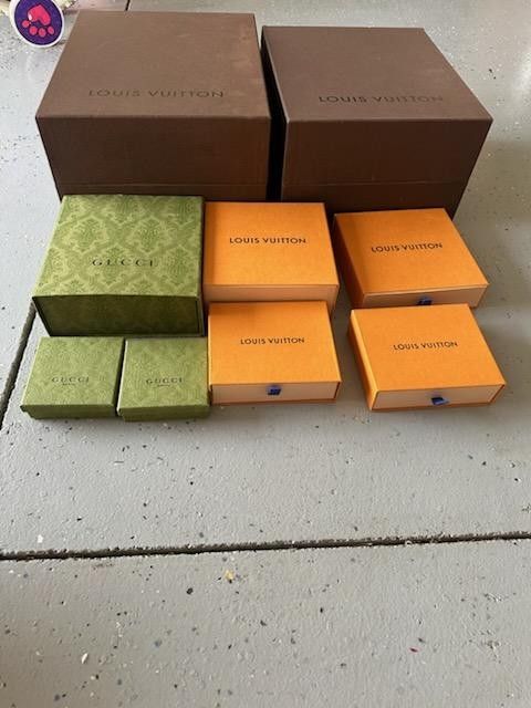 Lv And GG boxes In Good Condition
