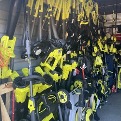 Sale !!! Lawn care Tools Mowers Weedeaters Blowers Chainsaws Pole Saws Edgers Pressure Washers And More 