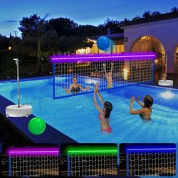 Pool Volleyball Net With LED