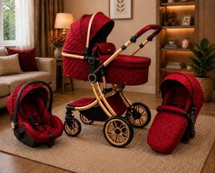 Baby stroller new 3in1