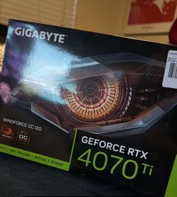 Gigabyte Windforce OC RTX 4070 TI 12gb