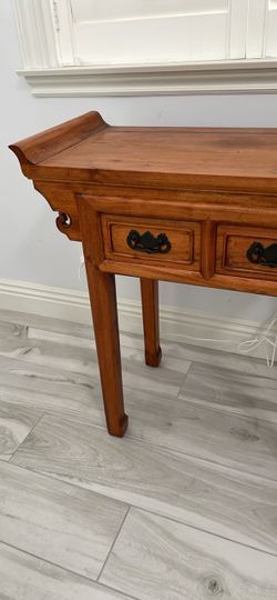 Pair of Matching Chinese Altar Tables /