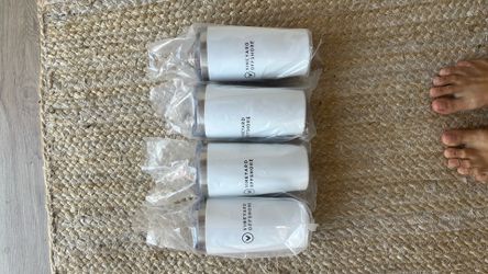 Four New large insulated coffee tumbler mugs