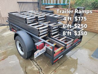 Trailer Loading Ramps 