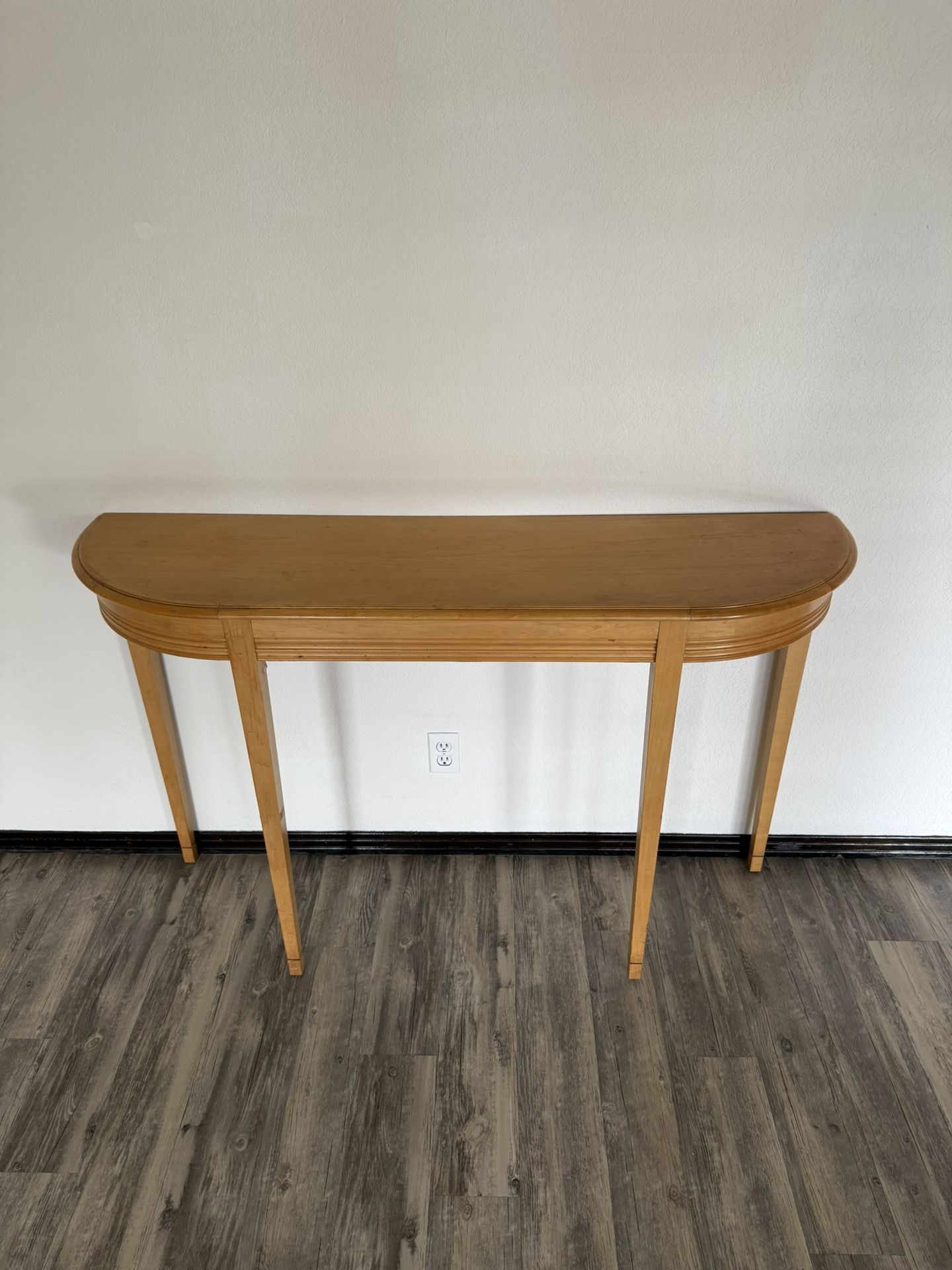 Solid Wood Console Table - 54" Long