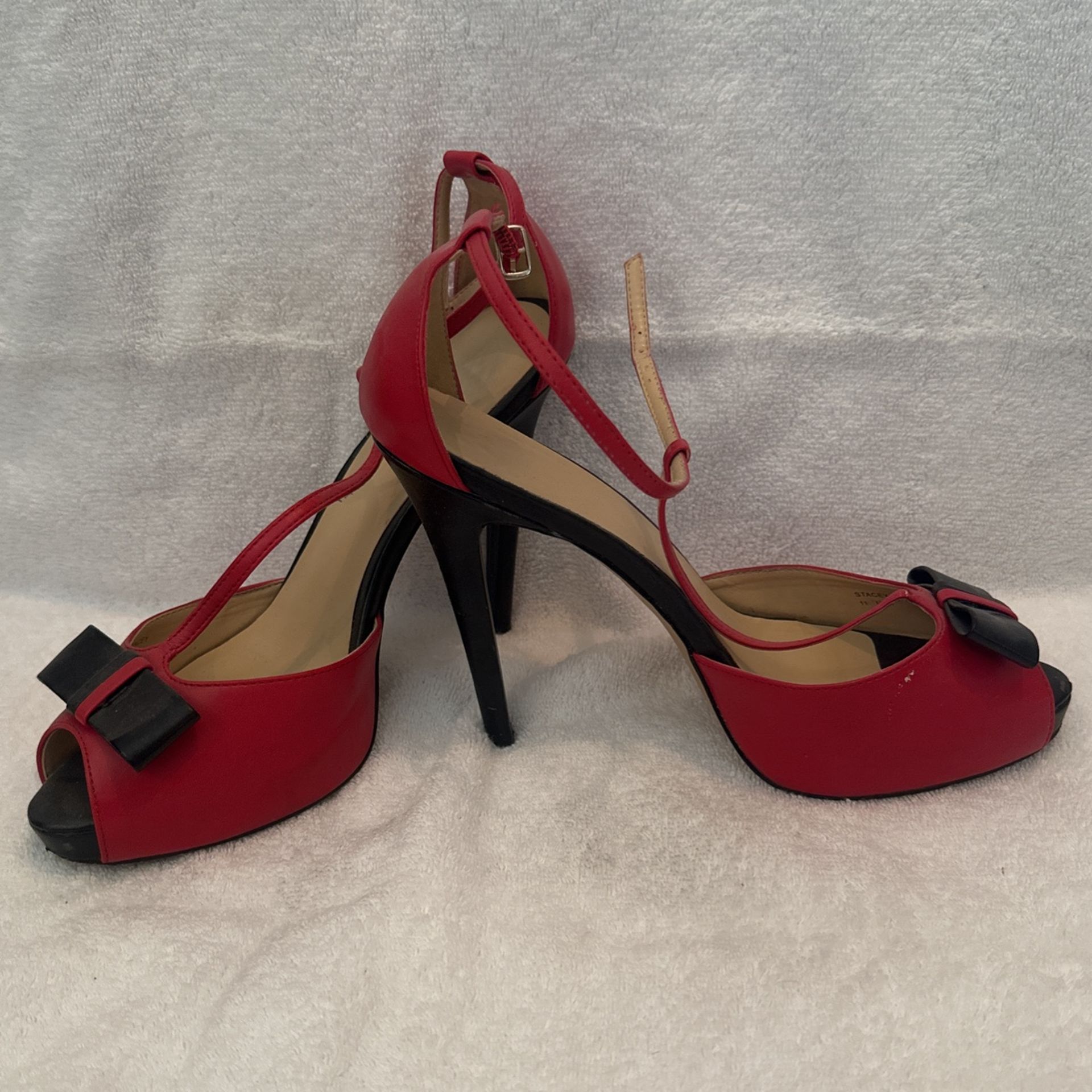 Red and Black Heel 
