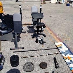 Weights And Bench