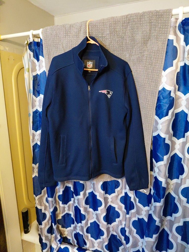New England Patriots Full Zip Up Jacket LG
