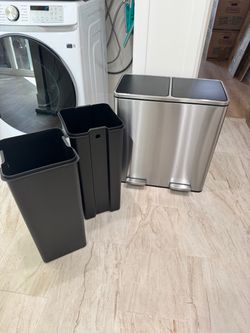 Garbage and Recycling Can