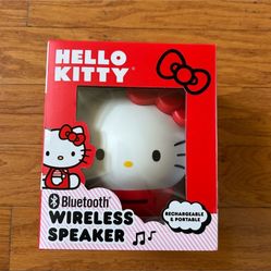 NWT Limited Edition Hello Kitty Bluetooth wireless speaker 