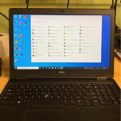 LAPTOP DELL  $ 220  RAM 8 GB  SSD 220  W10.  I 5.   7 GENERACION