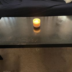 Black coffee table 