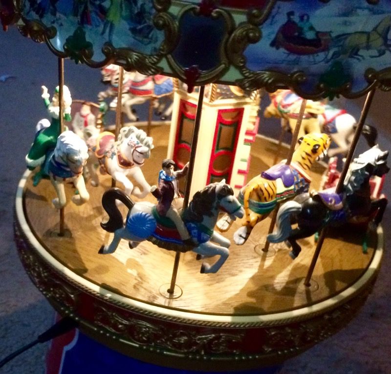 Mr Christmas Holiday Around the Carousel