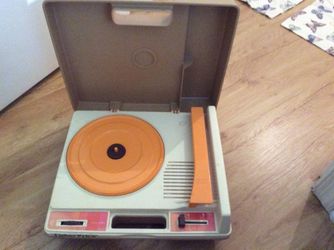 Vintage fisher price record player