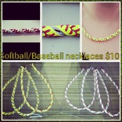 Softball/Baseball necklaces
