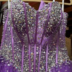 Purple Prom/Quinceanera Dress