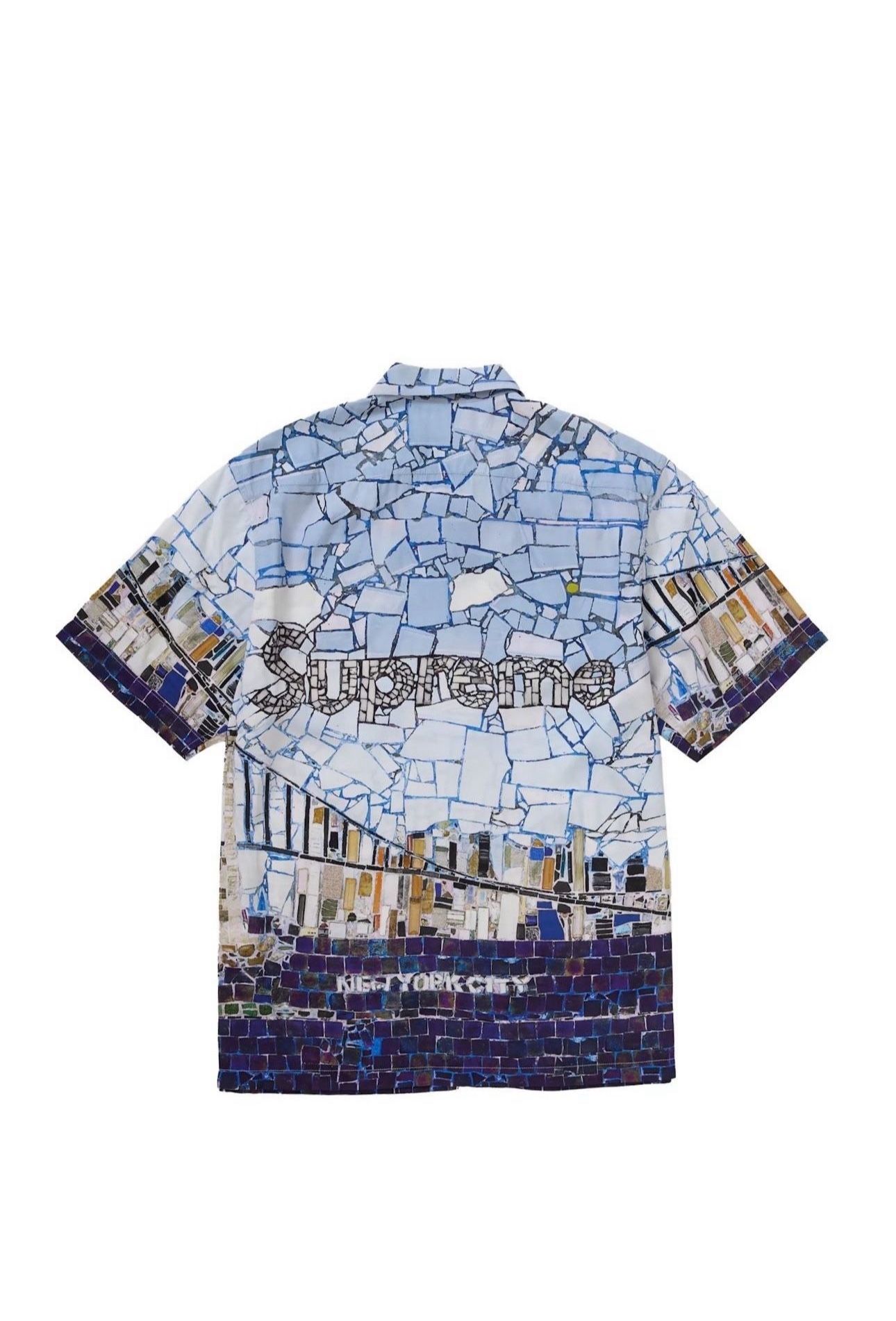 Supreme Mosaic Shirt S/S Multicolor