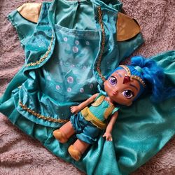 Shimmer And Shine Costume & Doll