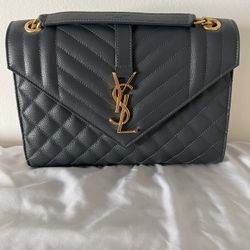Saint Laurent Envelope Medium Chain Bag