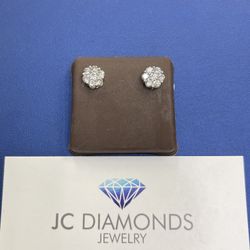 Earrings 1ok  Diamonds 