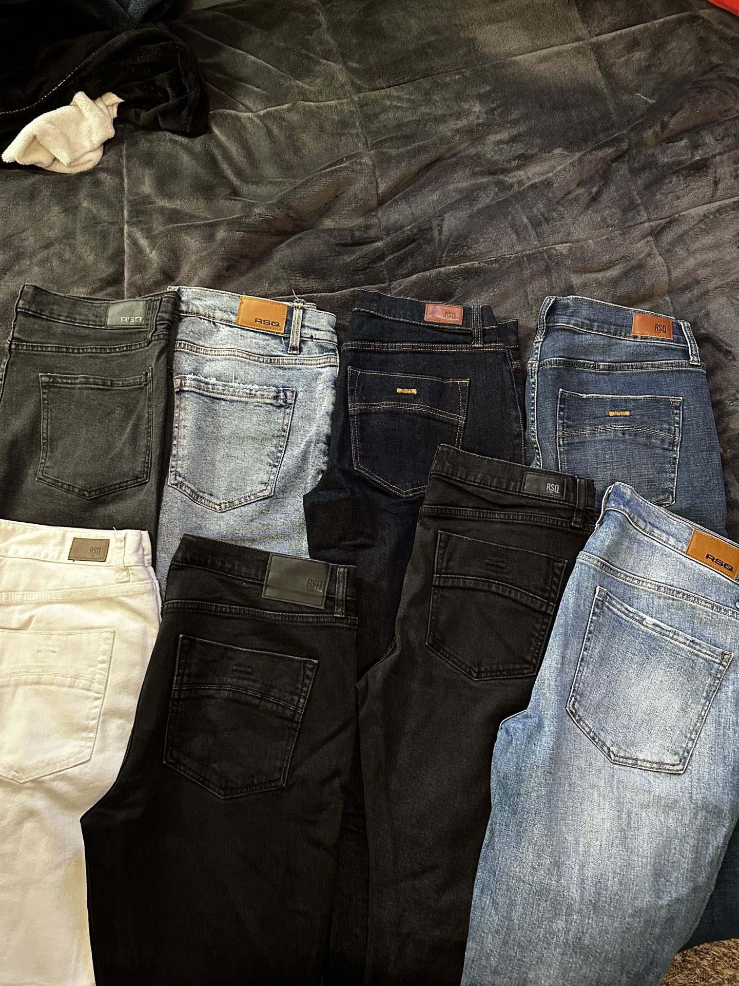 RSQ Jeans, American Eagle Jeans And Name Brand T Shirts