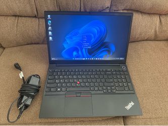 2022 Lenovo ThinkPad E15  Gen 2, 15.6”,  i7 , 16gb ram,512 gb ssd, Window Pro 11