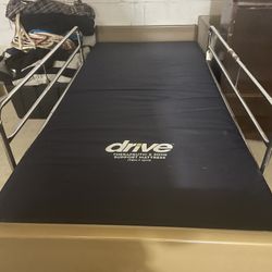 Hospital Bed NEW MATTRESS Has Remote Everything Works !!