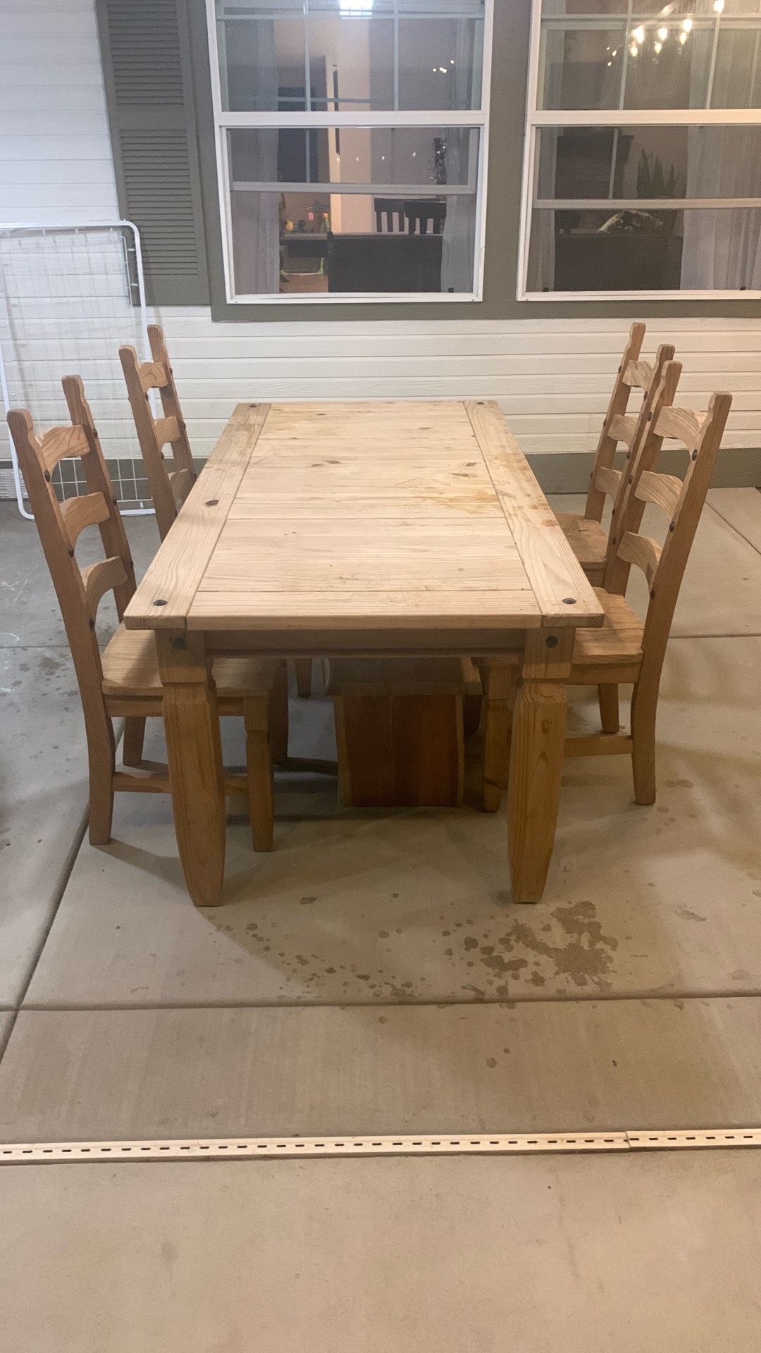 Wooden table