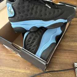 Jordan 13 Black/university Blue