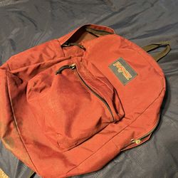 Red Jansport Backpack