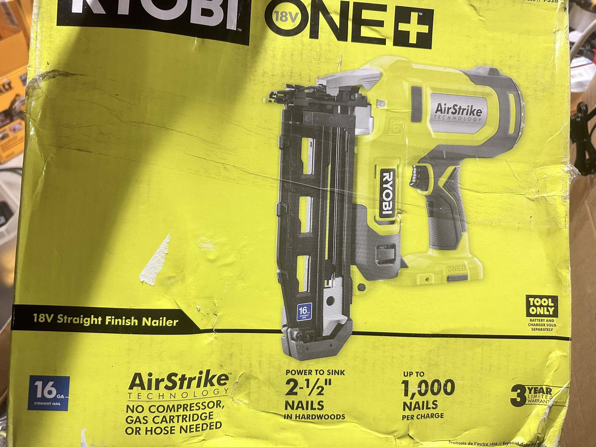 Ryobi 16g New Tool Only