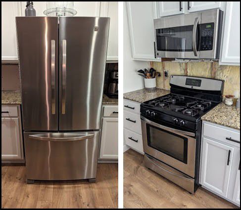 Kenmore Appliances - Fridge, Microwave, Gas Range