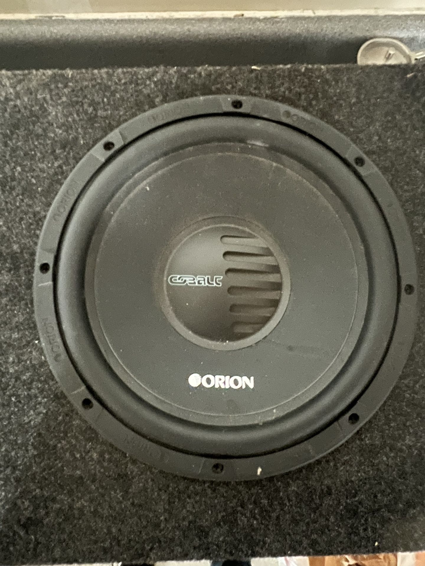 Dual 12” Orion Cobalt Subwoofers With Custom Box for Sale in Montgomery