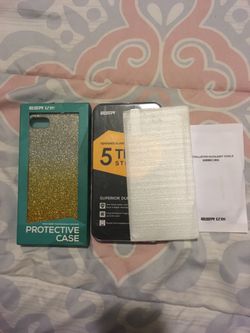ESR case and glass screen protector