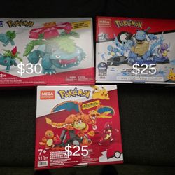 Pokemon Lego Mattel/Mega Construx