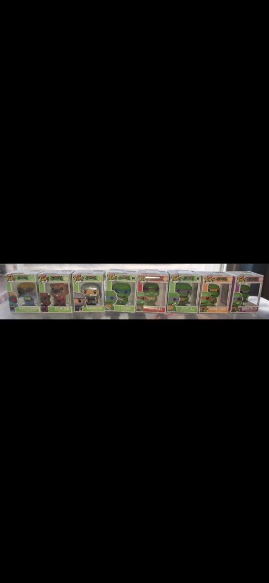 TMNT Funko Bitty Pops