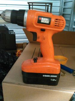 Black & decker 18v drill