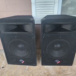 Nady Audio Pro Power Series Speakers PTS515 Peak Power 400 Wattes Max 8 Ohms