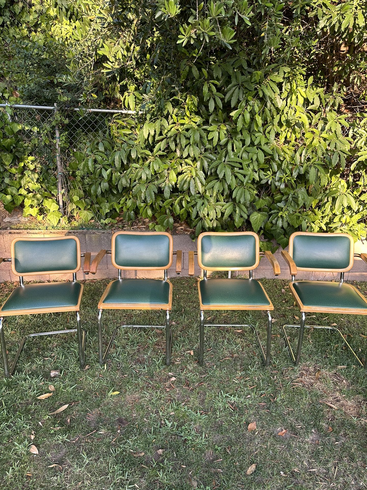 Vintage Marcel Breuer B32 Chrome Cesca Chairs