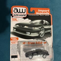 Auto World Import Legends Eagle Talon Black True 1:64 Opening Hood Limited 