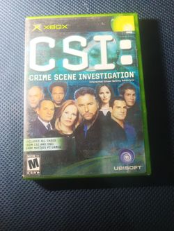 Csi: Crime Scene Investigation (Microsoft Xbox, 2004)