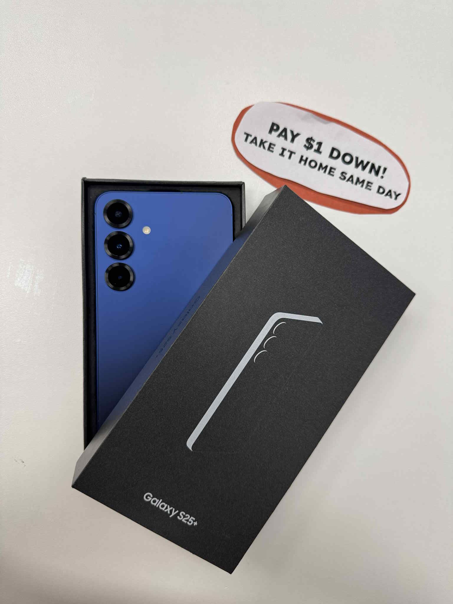 Samsung Galaxy S25 Plus 5G - Pay $5 DOWN AVAILABLE - NO CREDIT NEEDED