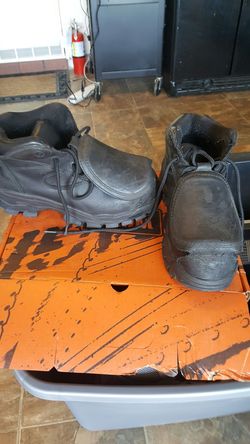 Worx By Red Wings Steal Toe Boots (Black)