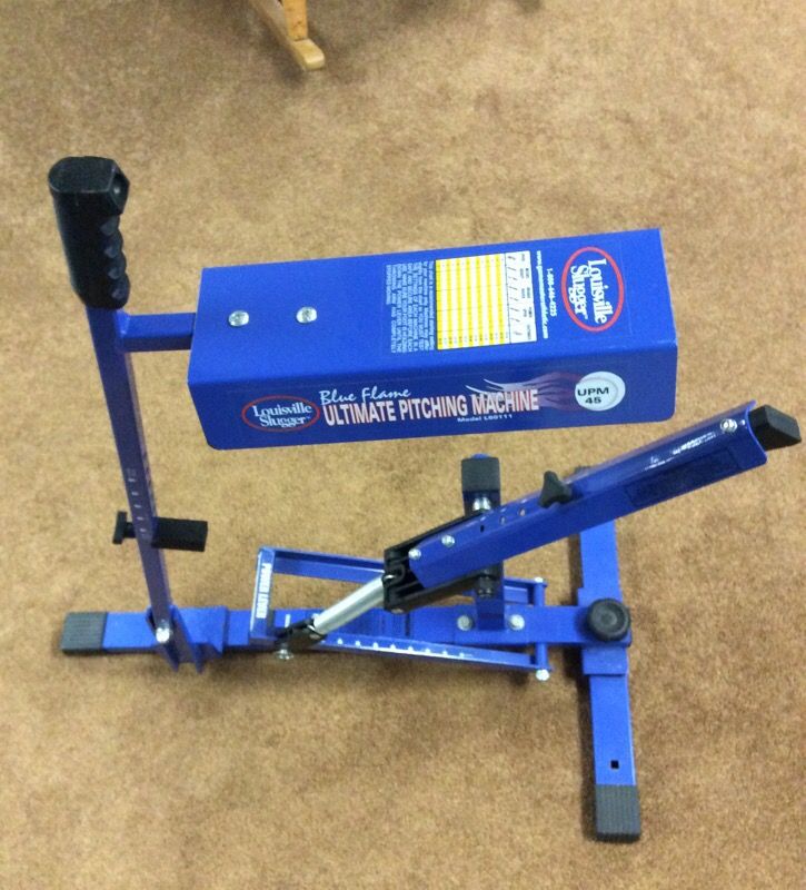 Louisville Slugger Blue Flame Ultimate Pitching Machine UPM 45