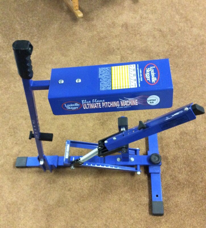 The 'Blue Flame' Pitching Machine By Louisville Slugger – Unique Sports