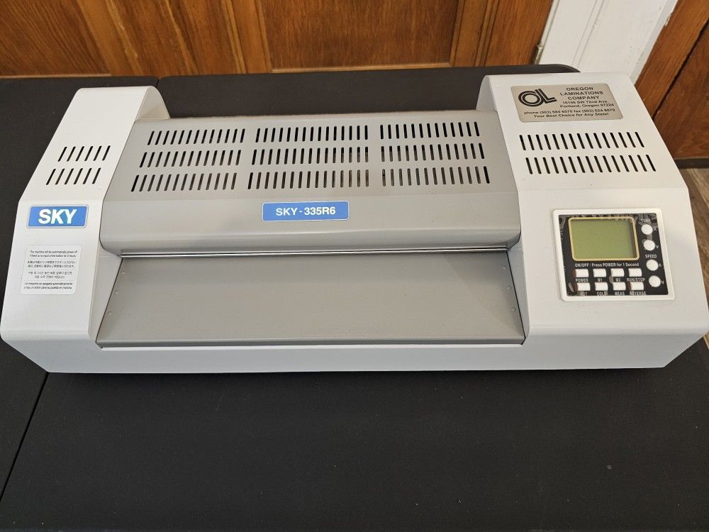 Sky 335R6 Photo Quality Pouch Laminator