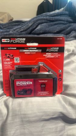 Milwaukee M18 Red Lithium Forge Battery