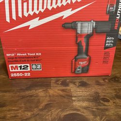 Milwaukee rivet gun brand new