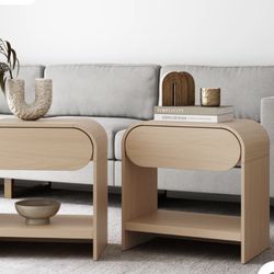 Nathan James Modern Night Stand 