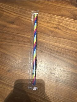 STARBUCKS 2024 Rainbow swirl limited edition Reusable Straw